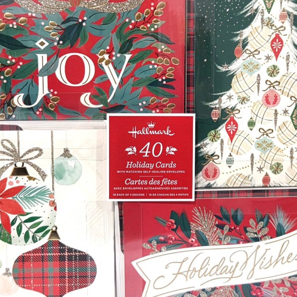 NEW box of 40 Christmas cards